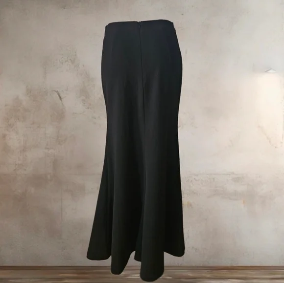 Lulus Black Maxi Mermaid Skirt Size Medium - Picture 2 of 3